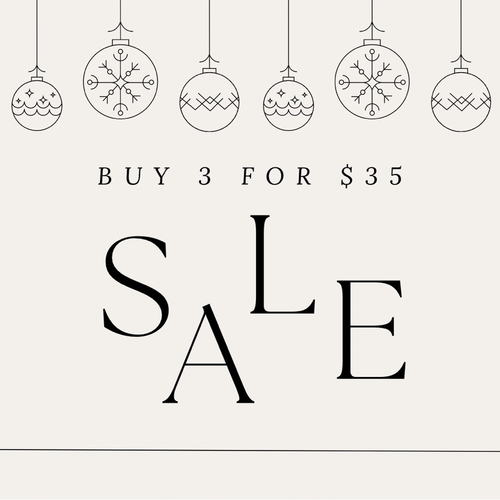 Buy 3 pairs of Earrings for $35